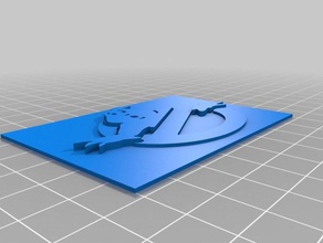 hayalet avcıları yaratıklar logosu film 3d print model - Mito3D