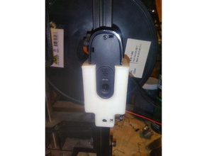 taz montagem de câmera Impressora 3d acessórios Digitalização em Scanner A digitalização suporte scanner cheques lulzbot taz4 taz5 3 4 5 6 webcam usb titular 3d print model - Mito3D