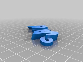 javed keychains customized 3d print model - Mito3D