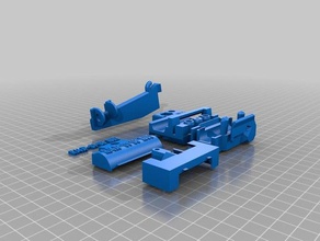 prusa i3 mk3 mk2 mk2s x-Schlitten Kabel-Kette bearbeitet werden 3d-Drucker Teile 3d print model - Mito3D