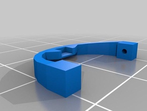 fivela casio w-210 assistir peças de substituição relógio 3d print model - Mito3D