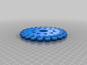 my customized bot spinner - 20bbs correct hub mechanical toys 3d print model - Mito3D