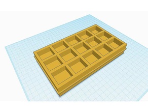 waffle de bruxelas A impressão 3d gaufre 3d print model - Mito3D
