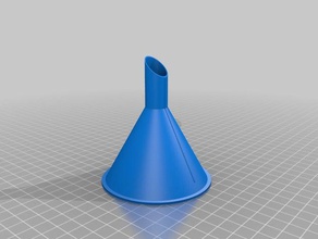 funnel test 2 kitchen & dining customized 3d print model - Mito3D