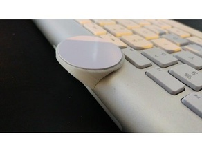 apple teclado nfc titular telefone celular 3d print model - Mito3D