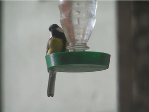 vogel - wasserspender yiyecek ve içecek kuş vogeltr nke Su Sebili 3d print model - Mito3D