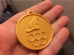 beaver olympic medal coins & badges beavers scouts 3d print model - Mito3D