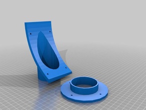 meine angepasste cyclone seperator Werkzeugmaschinen kundengebundene 3d print model - Mito3D
