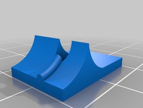 anet a6 flexible filament guide L'imprimante 3d de pièces filamentguide mise à niveau 3d print model - Mito3D