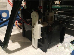 anet a6 z end stop adjust 3d printer parts adjustable endstop upgrade 3d print model - Mito3D