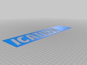 californication stencils2 signs & logos customized 3d print model - Mito3D