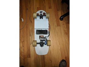 e-skateboard lipo battery holder enclosure r c vehicles electric skateboard eskate 3d print model - Mito3D