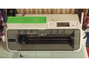 'irmão scan n-cut lado de caixas armazenamento porta-ferramentas & 3d print model - Mito3D
