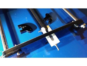anet a8 minimal y-adjuster 3d printer parts mods upgrade y-axis 3d print model - Mito3D