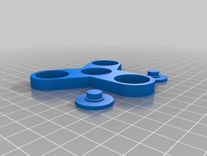 3 fidget spinner 3d baskı 3d print model - Mito3D