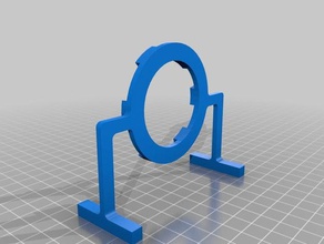 led ring mount frc first 3d print model - Mito3D