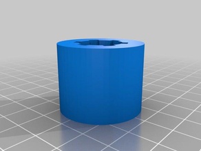 window motor coupler frc first 3d print model - Mito3D