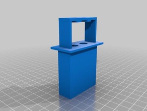 filamento doble guía paso a través de material madera Impresora 3d accesorios 3d print model - Mito3D