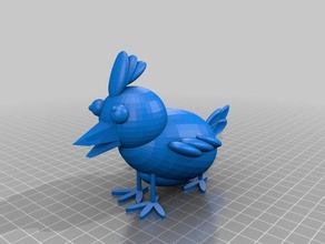 birdy A impressão 3d 3d print model - Mito3D