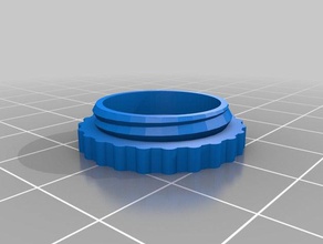 my customized threaded rounded box organization 3d print model - Mito3D