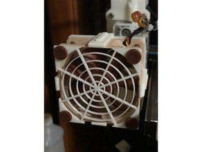 fan de bouclier noctua 60x60x25 ventilateur Imprimante 3d accessoires 3d print model - Mito3D