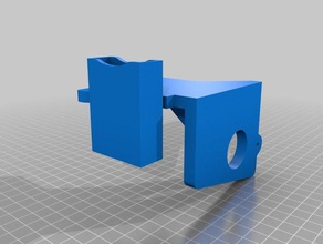 anet a8 left corner brace mixed sd card holder 3d printer accessories 3d print model - Mito3D
