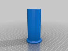 il mio personalizzato parametrico tubo flangia di montaggio famiglia su misura 3d print model - Mito3D