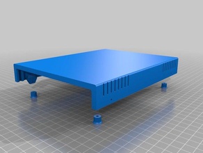 rollerblind caixa superior eletrônica personalizado 3d print model - Mito3D