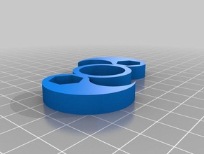 5 15 2 özelleştirilmiş benim yin-yang fidget spinner mekanik oyuncaklar 3d print model - Mito3D