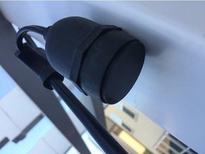 light bulb socket cap plug replacement parts 3d print model - Mito3D