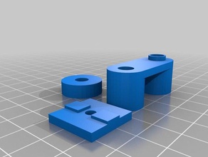 belt tensioner 2020 profile 3d printing 3d print model - Mito3D