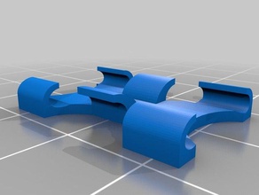 rubber holder middle v1 r c vehicles 3d print model - Mito3D