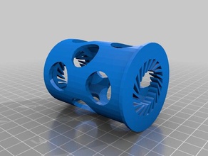 no fricción trinus soporte de bobina muti tamaño del agujero partes trinus3d 3d print model - Mito3D