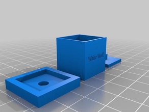 cúbicos molde de mini vela La impresión en 3d 3d print model - Mito3D