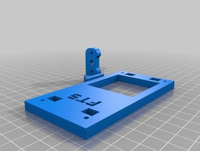 ft-5-actions bltouch droit L'imprimante 3d de pièces folgertech ft5 3d print model - Mito3D