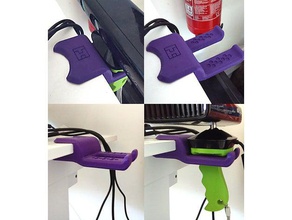 kinect masanın sahibi araç sahipleri & kutu masa kolu tutucu 3d print model - Mito3D