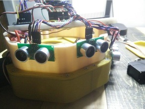 açık kaynak vakum robot osvr vac-duino beta Robotik arduino oto irobot roomba 3d print model - Mito3D