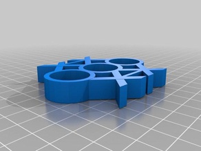 genial spinner 3d-drucken cool Fabelhaft fatshark fidget finger 3d print model - Mito3D