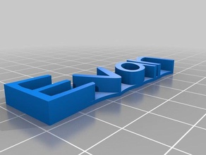 evan personalizado 3d print model - Mito3D
