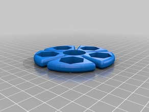 a-ron angepasste pick-a-Gewicht fidget spinner customizer mechanische Spielzeuge kundengebundene 3d print model - Mito3D