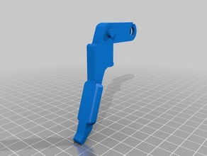 eskimo shark z51 ice auger throttle trigger machine tools 3d print model - Mito3D