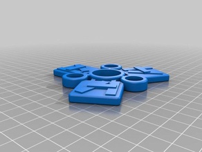 21 pilots fidget spinner - wingnut2k toys & games hand toy 3d print model - Mito3D