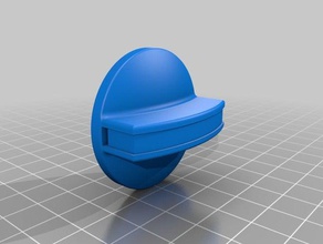 trituradora ice cream maker botão peças de substituição 3d print model - Mito3D