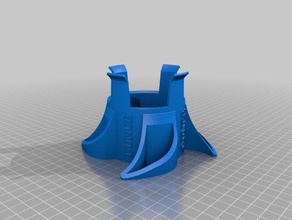 spoasters inspired coaster design dunce cup edition containers 3d print model - Mito3D