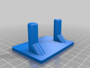claw hammer-Wandhalterung Werkzeug-Halterungen & - Boxen Kralle hammer die Wandmontage 3d print model - Mito3D