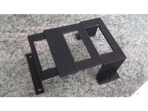 soporte de fuente alimentación apoyo bloc d'alimentation organización la montaje 3d print model - Mito3D