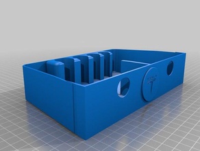 tesla cajita de cajón la automoción model s 3d print model - Mito3D