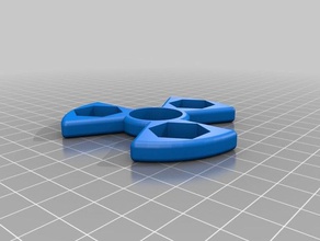 fidget giratório 3 w 1 2 n mecânico de brinquedos personalizado 3d print model - Mito3D