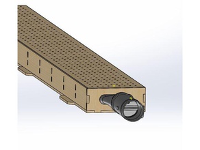 caja de vacío incl la manguera válvula diy cuadro vakuum 3d print model - Mito3D