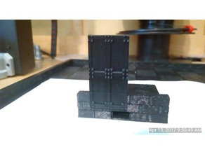 true tiles metal door games clip 3d print model - Mito3D